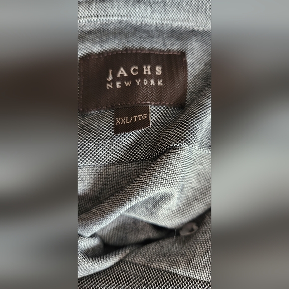 JACHS NEW YORK MEN'S SHORT SLEEVE SHIRT XXL Black NWT - Picture 7 of 14